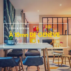 Appartamento Le Chatelet- Parking Gratuit - Cosy Et Design - à 10 Mn De Geneve, Annemasse